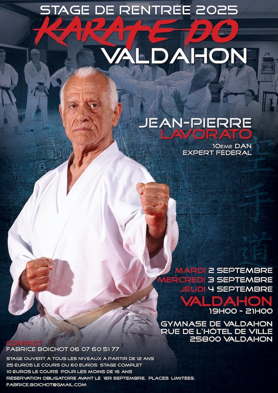 Stage de rentrée avec Jean-Pierre Lavorato